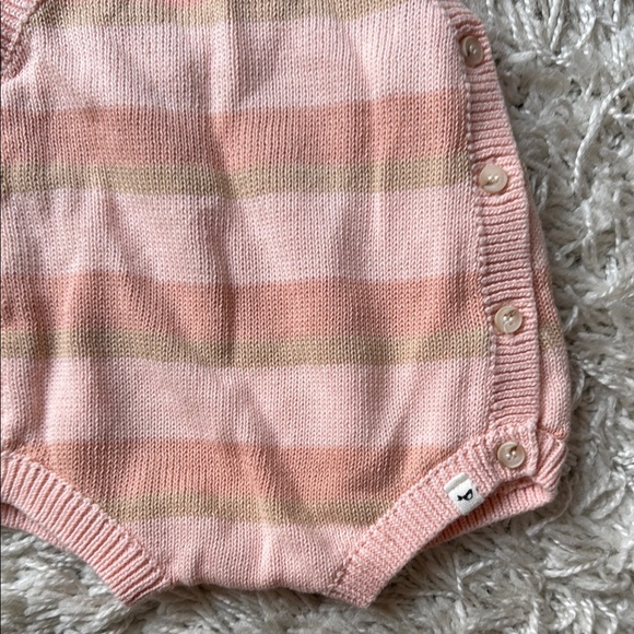 Oh Baby! Country Club Knitted Bubble Apricot - size 6 months - Picture 5 of 8